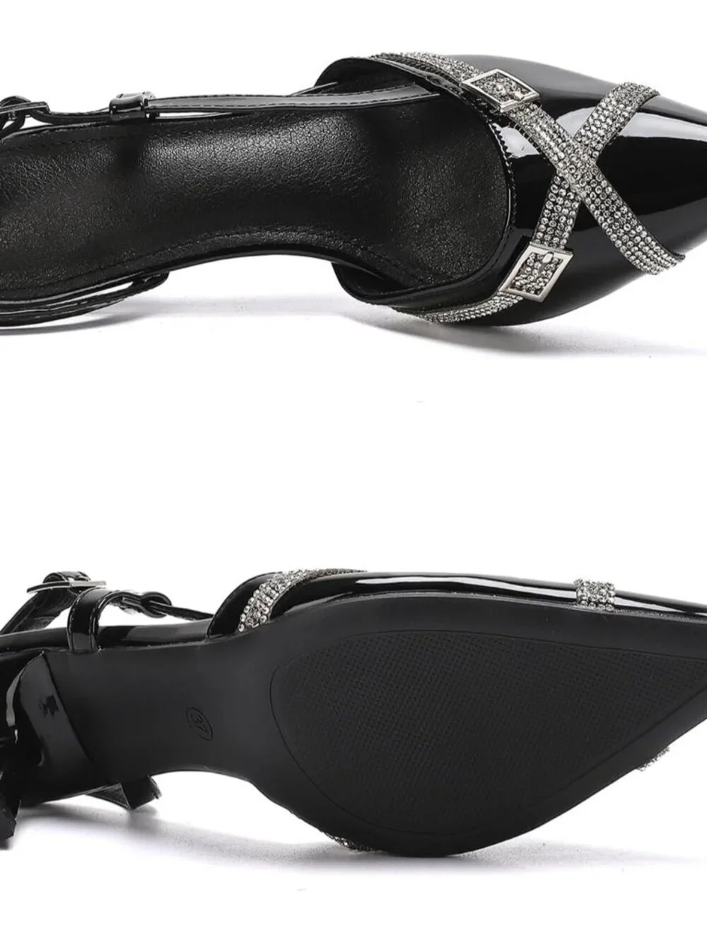 N/A slingback pumps